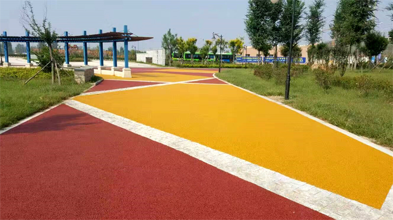 彩色透水地坪