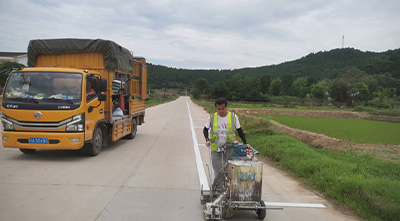 广元道路交通标线施工