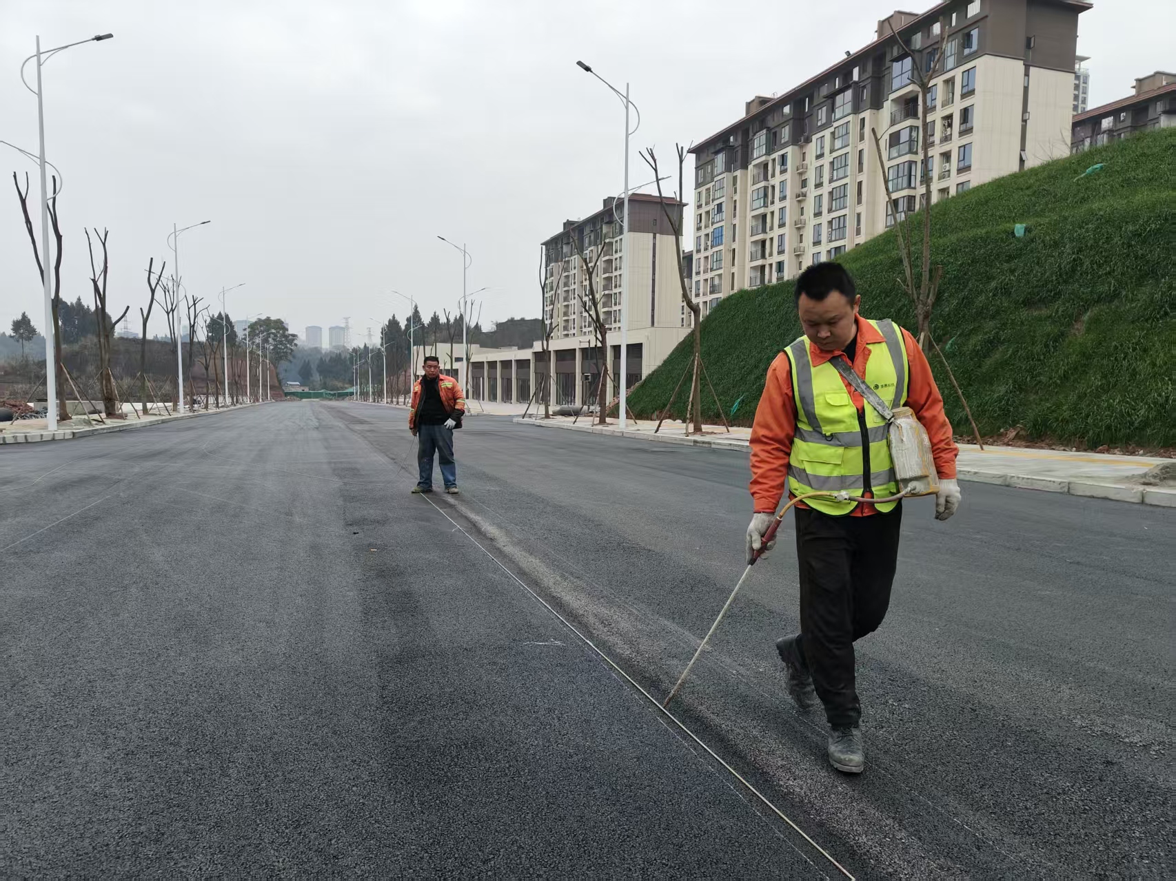 标线施划放样的重要性