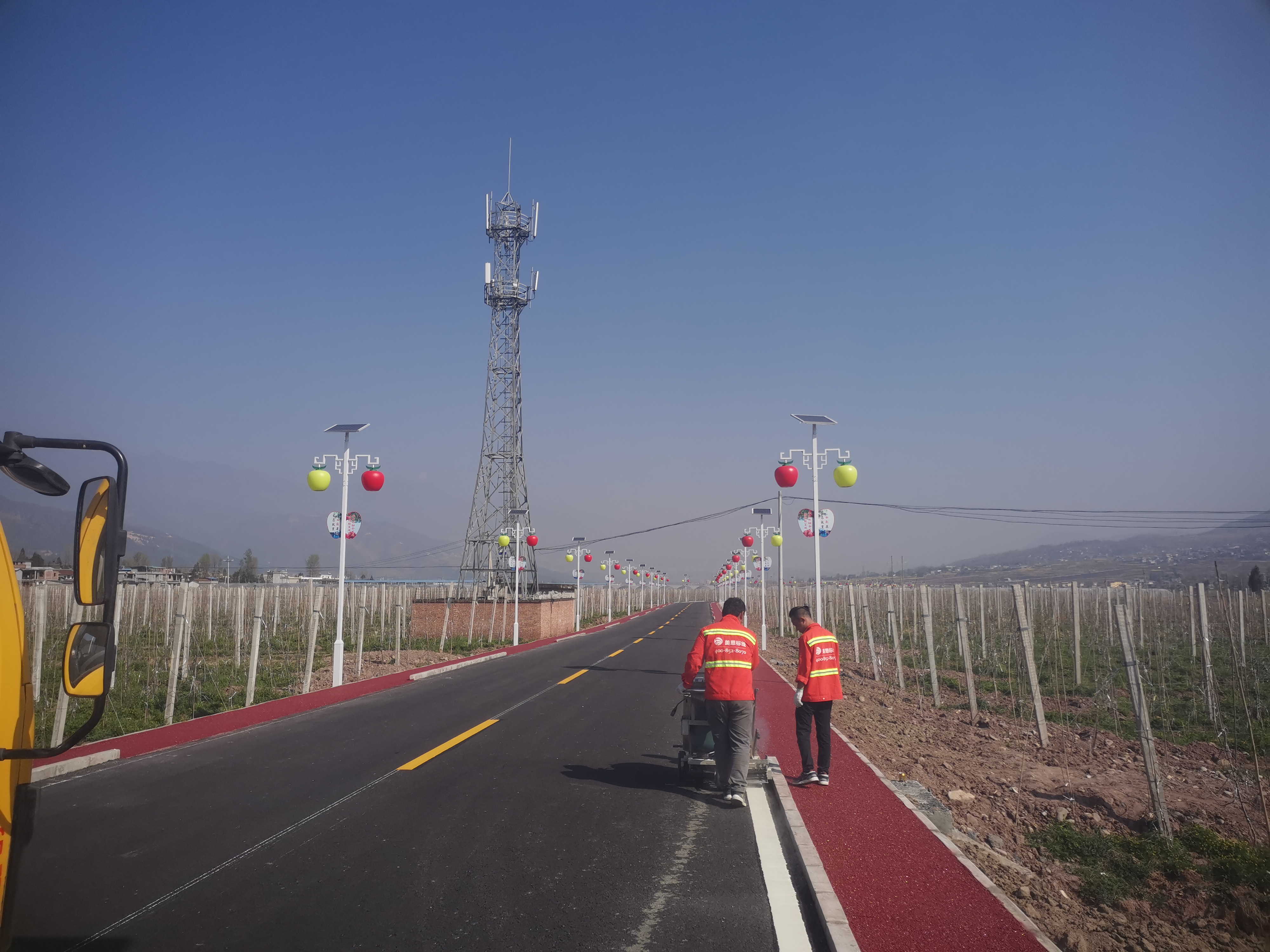 凉山道路交通标线施工 